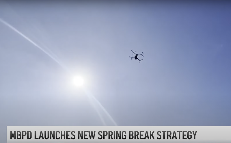 Image: Miami Beach Police Will Once Again Use Drones to Monitor Spring Breakers