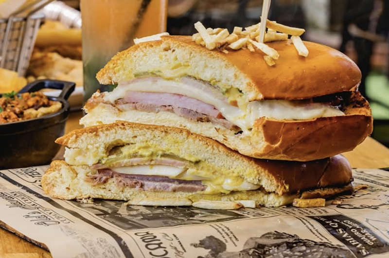 Image: Old's Havana Cuban Bar & Cocina makes one of the best Cuban sandwiches in Miami.