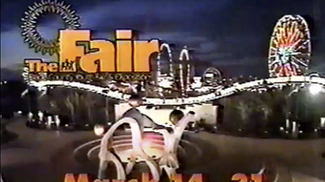 screenshot of a 1996 commercial advertising the Miami-Dade County Youth Fair